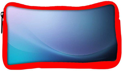 

Snoogg Eco Friendly Canvas Abstract Blue Pattern Design Designer Student Pen Pencil Case Coin Purse Pouch Cosmetic Makeup Bag (RED) Pouch(Multicolor)