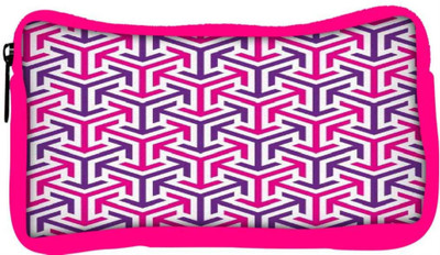 

Snoogg Eco Friendly Canvas Tube Well Student Pen Pencil Case Coin Purse Pouch Cosmetic Makeup Bag (PINK) Pouch(Multicolor)