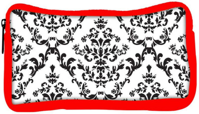 

Snoogg Eco Friendly Canvas Grey Color Pattern Designer Student Pen Pencil Case Coin Purse Pouch Cosmetic Makeup Bag (RED) Pouch(Multicolor)