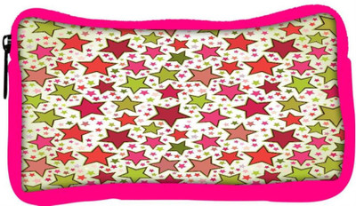 

Snoogg Eco Friendly Canvas Abstract Dark Stars Designer Student Pen Pencil Case Coin Purse Pouch Cosmetic Makeup Bag (PINK) Pouch(Multicolor)