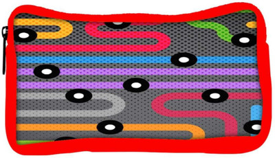 

Snoogg Eco Friendly Canvas Flow Free Tube Student Pen Pencil Case Coin Purse Pouch Cosmetic Makeup Bag (RED) Pouch(Multicolor)