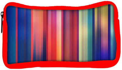 

Snoogg Eco Friendly Canvas Horizontal Multicolor Design Designer Student Pen Pencil Case Coin Purse Pouch Cosmetic Makeup Bag (RED) Pouch(Multicolor)