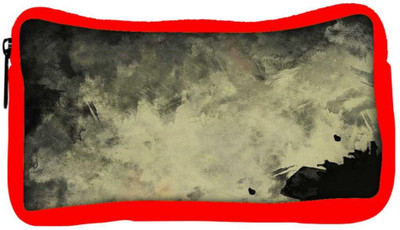 

Snoogg Eco Friendly Canvas Abstract Art Work Designer Student Pen Pencil Case Coin Purse Pouch Cosmetic Makeup Bag (RED) Pouch(Multicolor)