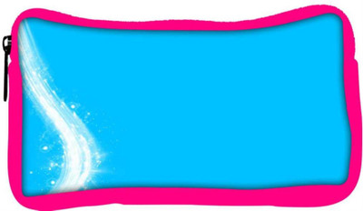 

Snoogg Eco Friendly Canvas Sprakling Strip From The Side Designer Student Pen Pencil Case Coin Purse Pouch Cosmetic Makeup Bag (PINK) Pouch(Multicolor)
