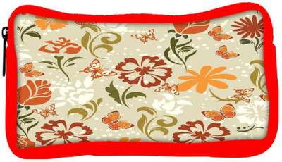 

Snoogg Eco Friendly Canvas Pattern Vector Element Student Pen Pencil Case Coin Purse Pouch Cosmetic Makeup Bag (RED) Pouch(Multicolor)