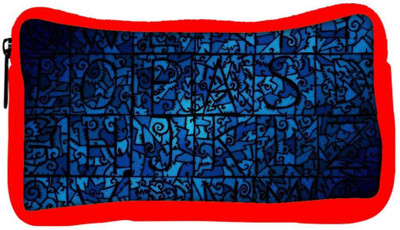 

Snoogg Eco Friendly Canvas Abstract Blue Patterned Designer Student Pen Pencil Case Coin Purse Pouch Cosmetic Makeup Bag (RED) Pouch(Multicolor)