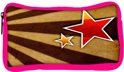 

Snoogg Eco Friendly Canvas Star Fan Art Student Pen Pencil Case Coin Purse Pouch Cosmetic Makeup Bag (PINK) Pouch(Multicolor)