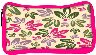 

Snoogg Eco Friendly Canvas Seamless Floral Pattern Abstract Background Student Pen Pencil Case Coin Purse Pouch Cosmetic Makeup Bag (PINK) Pouch(Multicolor)