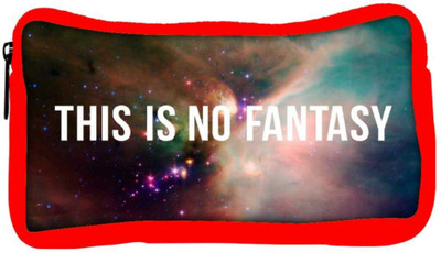 

Snoogg Eco Friendly Canvas This Is Not Fantasy Student Pen Pencil Case Coin Purse Pouch Cosmetic Makeup Bag (RED) Pouch(Multicolor)