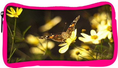 

Snoogg Eco Friendly Canvas Butterfly Sitting In Yellow Flower Designer Student Pen Pencil Case Coin Purse Pouch Cosmetic Makeup Bag (PINK) Pouch(Multicolor)