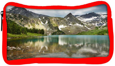 

Snoogg Eco Friendly Canvas Mirror Image Of Mountain Designer Student Pen Pencil Case Coin Purse Pouch Cosmetic Makeup Bag (RED) Pouch(Multicolor)