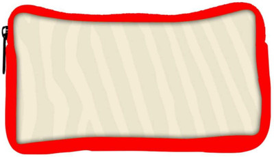

Snoogg Eco Friendly Canvas Popup Designer Student Pen Pencil Case Coin Purse Pouch Cosmetic Makeup Bag (RED) Pouch(Multicolor)