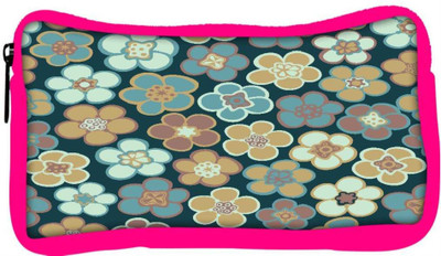 

Snoogg Eco Friendly Canvas Seamless Floral Pattern Flowers Texture Daisy Student Pen Pencil Case Coin Purse Pouch Cosmetic Makeup Bag (PINK) Pouch(Multicolor)