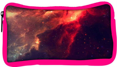 

Snoogg Eco Friendly Canvas Skyview Clouds Student Pen Pencil Case Coin Purse Pouch Cosmetic Makeup Bag (PINK) Pouch(Multicolor)