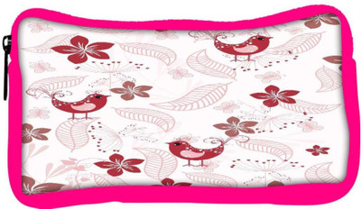 

Snoogg Eco Friendly Canvas Red Bird Designer Student Pen Pencil Case Coin Purse Pouch Cosmetic Makeup Bag (PINK) Pouch(Multicolor)