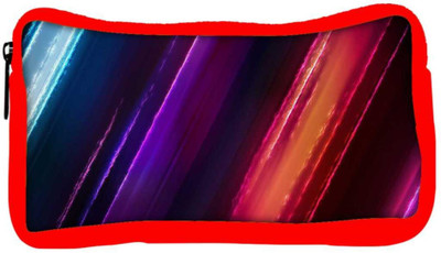 

Snoogg Eco Friendly Canvas Abolish Pattern Design Designer Student Pen Pencil Case Coin Purse Pouch Cosmetic Makeup Bag (RED) Pouch(Multicolor)