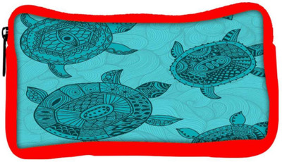 

Snoogg Eco Friendly Canvas Seamless Pattern With Turtles Seamless Pattern Can Be Used For Wallpaper Student Pen Pencil Case Coin Purse Pouch Cosmetic Makeup Bag (RED) Pouch(Multicolor)