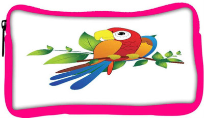 

Snoogg Eco Friendly Canvas Parrot On Branch Illustration Student Pen Pencil Case Coin Purse Pouch Cosmetic Makeup Bag (PINK) Pouch(Multicolor)