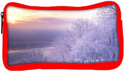 

Snoogg Eco Friendly Canvas White Tree Designer Student Pen Pencil Case Coin Purse Pouch Cosmetic Makeup Bag (RED) Pouch(Multicolor)