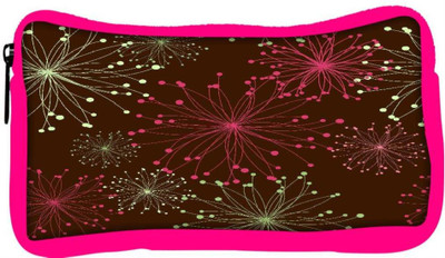 

Snoogg Eco Friendly Canvas Retro Floral Seamless Background Student Pen Pencil Case Coin Purse Pouch Cosmetic Makeup Bag (PINK) Pouch(Multicolor)