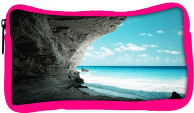 

Snoogg Eco Friendly Canvas Beach Side Place Designer Student Pen Pencil Case Coin Purse Pouch Cosmetic Makeup Bag (PINK) Pouch(Multicolor)