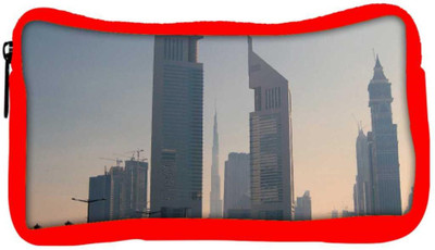 

Snoogg Eco Friendly Canvas Tall Buildings Designer Student Pen Pencil Case Coin Purse Pouch Cosmetic Makeup Bag (RED) Pouch(Multicolor)