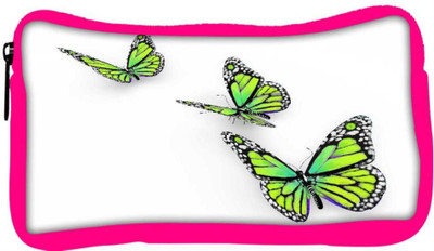 

Snoogg Eco Friendly Canvas Butterfly Isolated On White Student Pen Pencil Case Coin Purse Pouch Cosmetic Makeup Bag (PINK) Pouch(Multicolor)