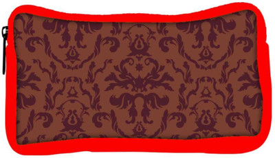 

Snoogg Eco Friendly Canvas Red Pattern Designer Student Pen Pencil Case Coin Purse Pouch Cosmetic Makeup Bag (RED) Pouch(Multicolor)