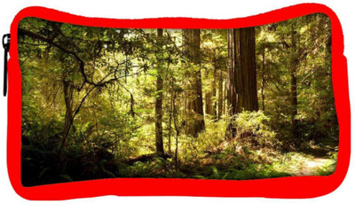 

Snoogg Eco Friendly Canvas Small Pathway In Dense Forest Designer Student Pen Pencil Case Coin Purse Pouch Cosmetic Makeup Bag (RED) Pouch(Multicolor)