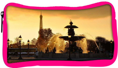 

Snoogg Eco Friendly Canvas Waterfall Pond Designer Student Pen Pencil Case Coin Purse Pouch Cosmetic Makeup Bag (PINK) Pouch(Multicolor)