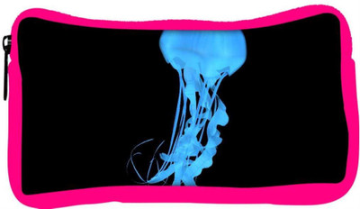

Snoogg Eco Friendly Canvas Deep Sea Designer Student Pen Pencil Case Coin Purse Pouch Cosmetic Makeup Bag (PINK) Pouch(Multicolor)