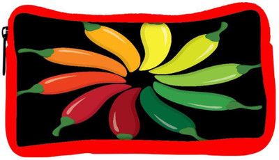 

Snoogg Eco Friendly Canvas Chilli Pepper Wheel In Vector Format Student Pen Pencil Case Coin Purse Pouch Cosmetic Makeup Bag (RED) Pouch(Multicolor)