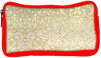 

Snoogg Eco Friendly Canvas Sands And Crystals Student Pen Pencil Case Coin Purse Pouch Cosmetic Makeup Bag (RED) Pouch(Multicolor)
