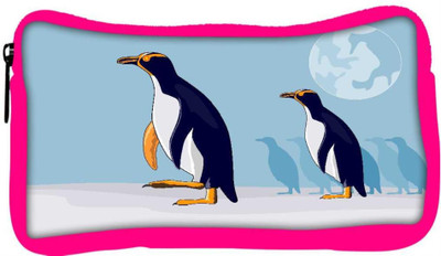 

Snoogg Eco Friendly Canvas Yellow Eyed Penguin Student Pen Pencil Case Coin Purse Pouch Cosmetic Makeup Bag (PINK) Pouch(Multicolor)