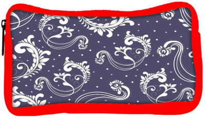 

Snoogg Eco Friendly Canvas Abstract Grey Pattern Designer Student Pen Pencil Case Coin Purse Pouch Cosmetic Makeup Bag (RED) Pouch(Multicolor)