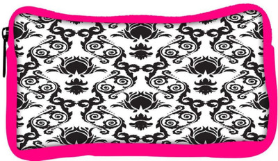 

Snoogg Eco Friendly Canvas Variety Of Pattern Designer Student Pen Pencil Case Coin Purse Pouch Cosmetic Makeup Bag (PINK) Pouch(Multicolor)