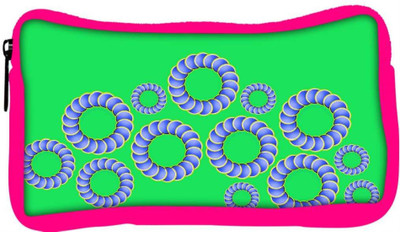 

Snoogg Eco Friendly Canvas Moving Opticals Designer Student Pen Pencil Case Coin Purse Pouch Cosmetic Makeup Bag (PINK) Pouch(Multicolor)