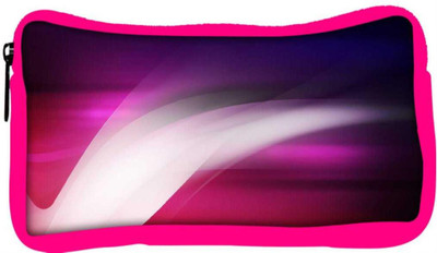 

Snoogg Eco Friendly Canvas Abstract Purple Smoke Designer Student Pen Pencil Case Coin Purse Pouch Cosmetic Makeup Bag (PINK) Pouch(Multicolor)
