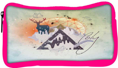 

Snoogg Eco Friendly Canvas Astro Cool Student Pen Pencil Case Coin Purse Pouch Cosmetic Makeup Bag (PINK) Pouch(Multicolor)