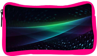 

Snoogg Eco Friendly Canvas Small Blue Spots Designer Student Pen Pencil Case Coin Purse Pouch Cosmetic Makeup Bag (PINK) Pouch(Multicolor)
