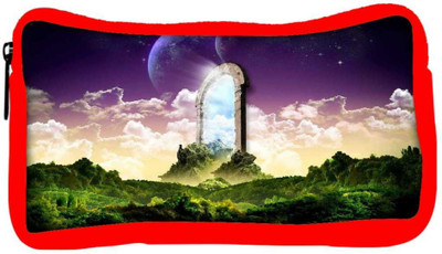 

Snoogg Eco Friendly Canvas Magical Door Designer Student Pen Pencil Case Coin Purse Pouch Cosmetic Makeup Bag (RED) Pouch(Multicolor)