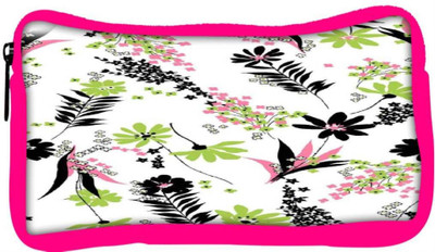 

Snoogg Eco Friendly Canvas White Leaves Pattern 2479 Student Pen Pencil Case Coin Purse Pouch Cosmetic Makeup Bag (PINK) Pouch(Multicolor)