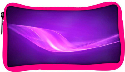 

Snoogg Eco Friendly Canvas Purple Pattern Design Designer Student Pen Pencil Case Coin Purse Pouch Cosmetic Makeup Bag (PINK) Pouch(Multicolor)