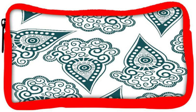 

Snoogg Eco Friendly Canvas Green Pattern Designer Student Pen Pencil Case Coin Purse Pouch Cosmetic Makeup Bag (RED) Pouch(Multicolor)