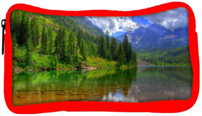 

Snoogg Eco Friendly Canvas River And Christams Tree Designer Student Pen Pencil Case Coin Purse Pouch Cosmetic Makeup Bag (RED) Pouch(Multicolor)