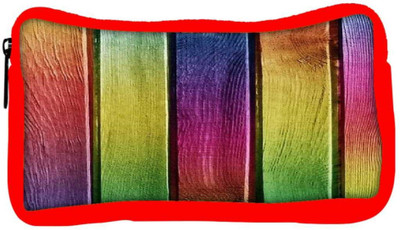 

Snoogg Eco Friendly Canvas Colourful Woods Student Pen Pencil Case Coin Purse Pouch Cosmetic Makeup Bag (RED) Pouch(Multicolor)