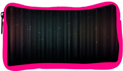 

Snoogg Eco Friendly Canvas Dark Color Background Designer Student Pen Pencil Case Coin Purse Pouch Cosmetic Makeup Bag (PINK) Pouch(Multicolor)