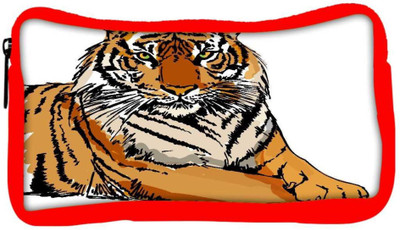 

Snoogg Eco Friendly Canvas Sketch Of White Tiger Vector Illustration Student Pen Pencil Case Coin Purse Pouch Cosmetic Makeup Bag (RED) Pouch(Multicolor)