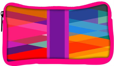 

Snoogg Eco Friendly Canvas Stripe Over Rhombuses 2795 Student Pen Pencil Case Coin Purse Pouch Cosmetic Makeup Bag (PINK) Pouch(Multicolor)
