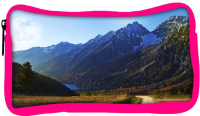 

Snoogg Eco Friendly Canvas Pathway Along The Mountain Side Designer Student Pen Pencil Case Coin Purse Pouch Cosmetic Makeup Bag (PINK) Pouch(Multicolor)